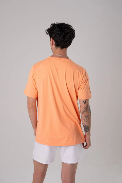Alyth Active - Strong Tee - Sherbet Orange MEN