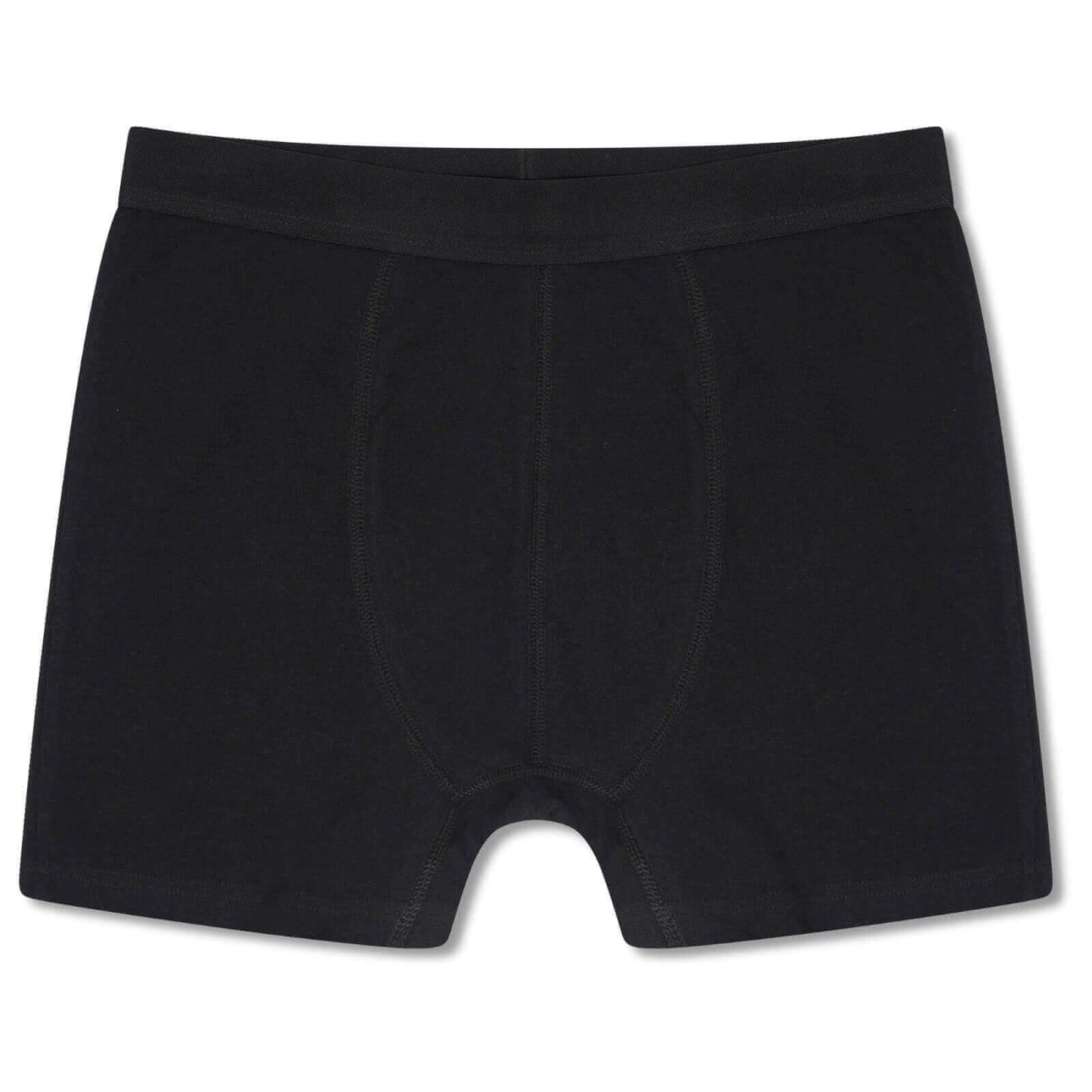 Black Cotton Stretch Boxer Shorts Pack Of 6 For Men Comfort Fit Breathable Waistband Underwear Everyday Wear