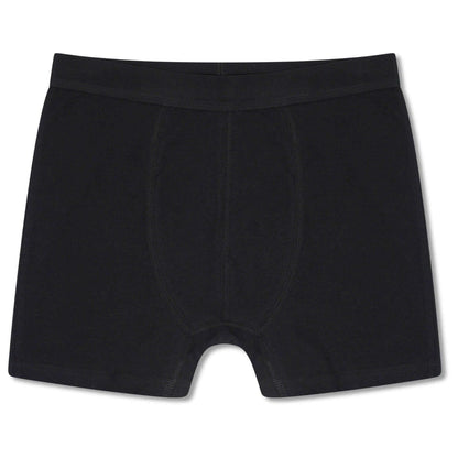 Black Cotton Stretch Boxer Shorts Pack Of 6 For Men Comfort Fit Breathable Waistband Underwear Everyday Wear