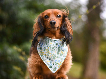 "I Love Mom" Dog Bandana