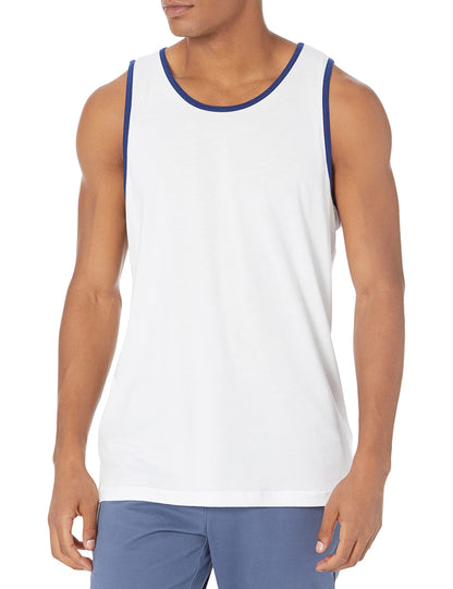 Amazon Essentials Men's Regular-Fit Sleeveless Tank Tops