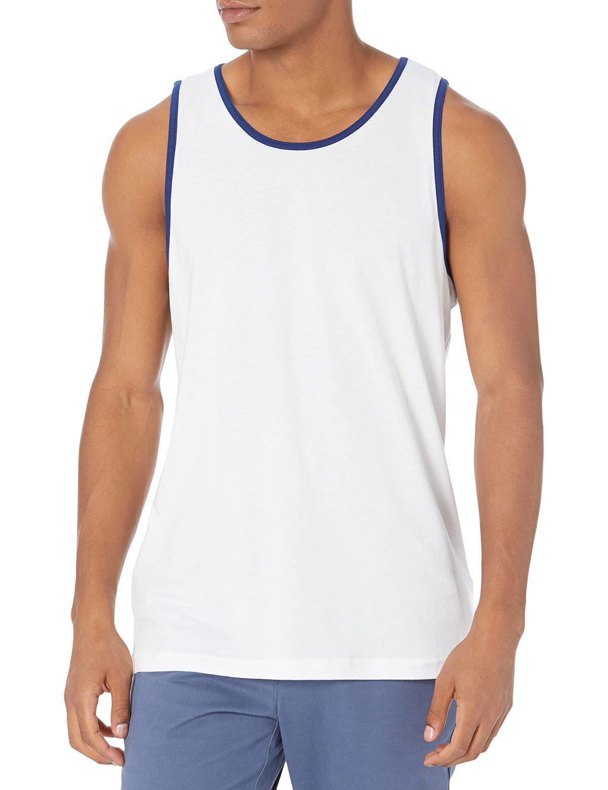 Amazon Essentials Men's Regular-Fit Sleeveless Tank Tops