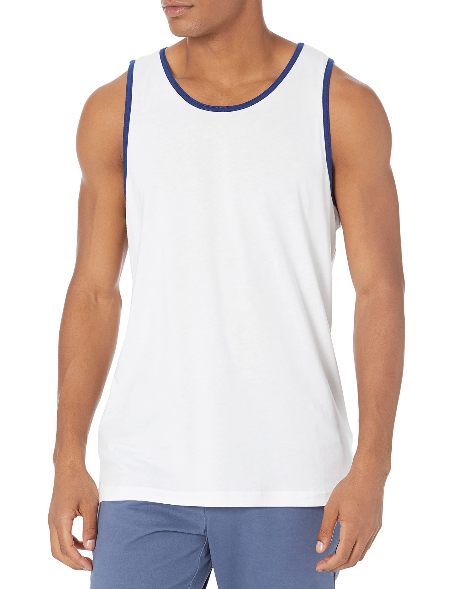 Amazon Essentials Men's Regular-Fit Sleeveless Tank Tops