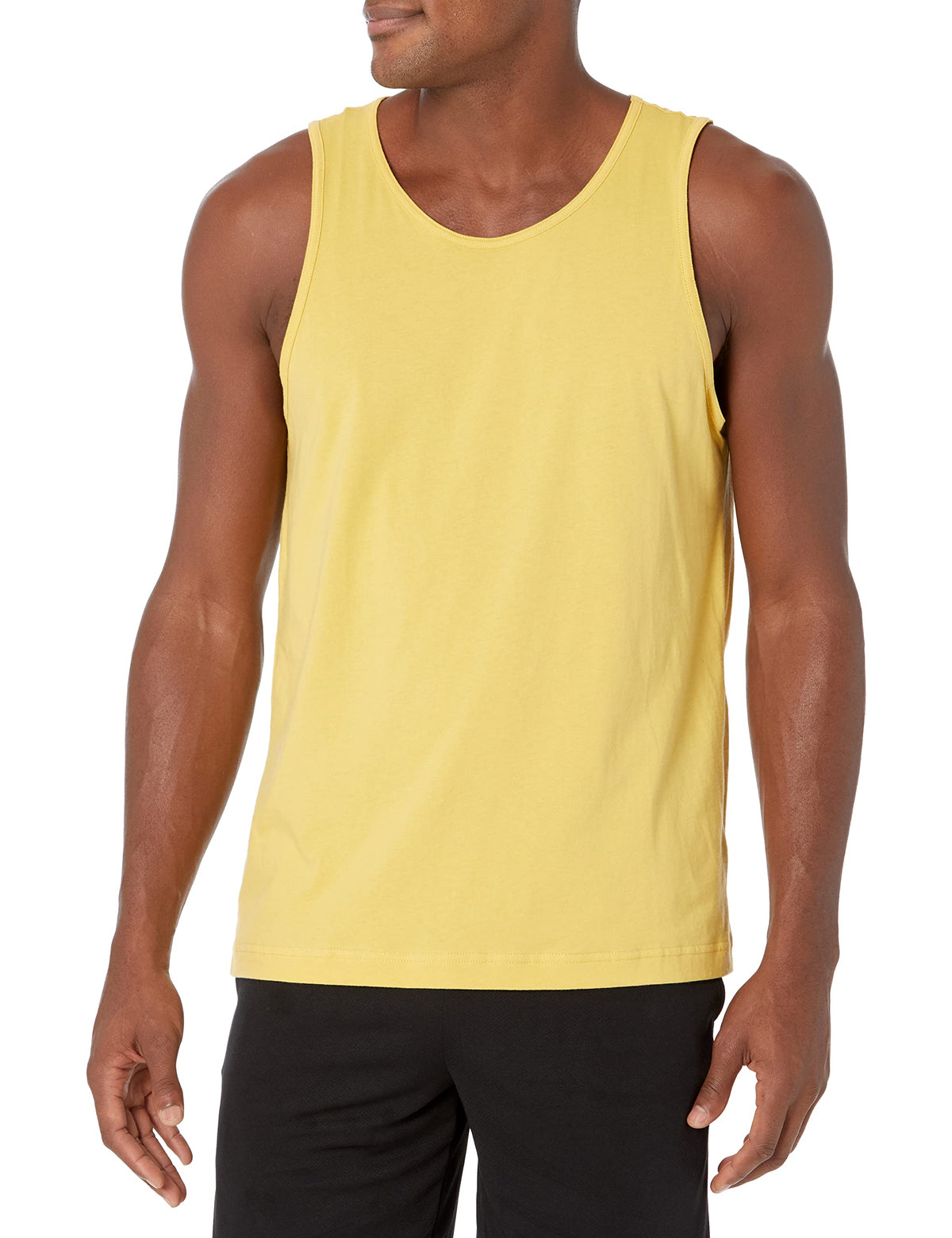 Amazon Essentials Men's Regular-Fit Sleeveless Tank Tops