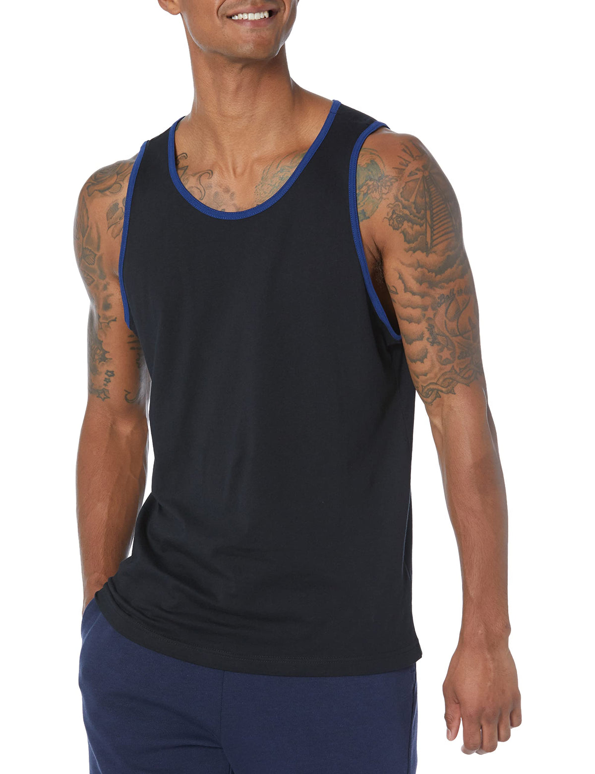 Amazon Essentials Men's Regular-Fit Sleeveless Tank Tops