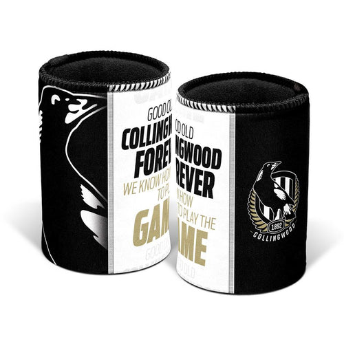 AFL - Collingwood Magpies - Can Cooler/ Stubby Holder