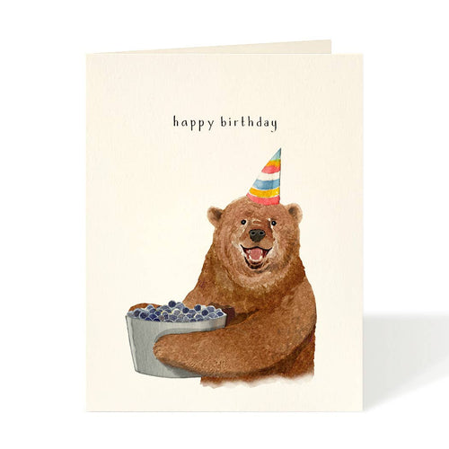 Berry Bear - Birthday Greeting Cards