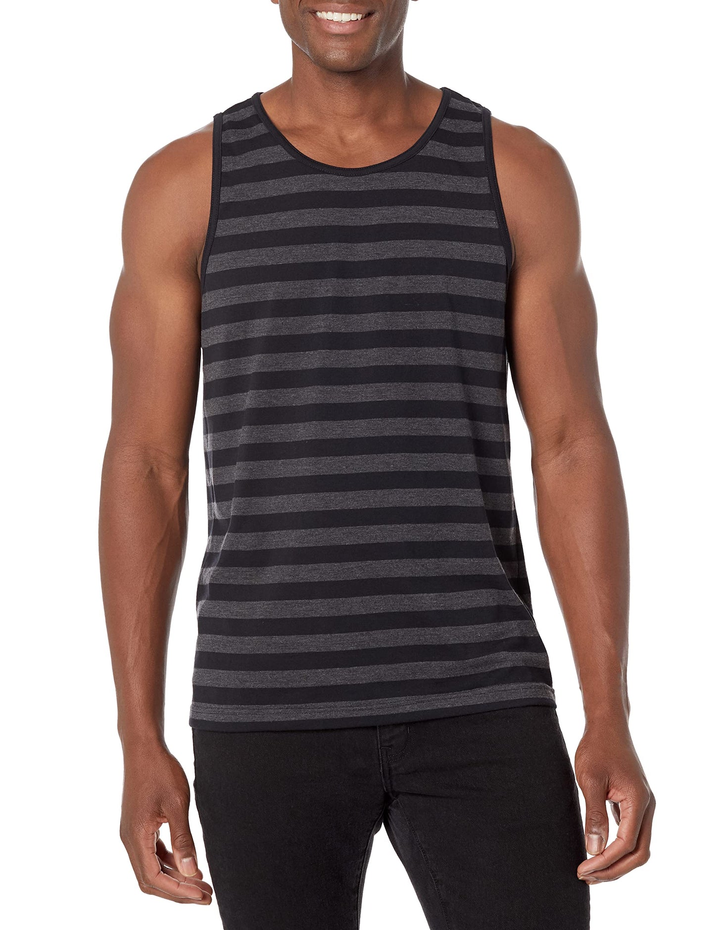 Amazon Essentials Men's Regular-Fit Sleeveless Tank Tops