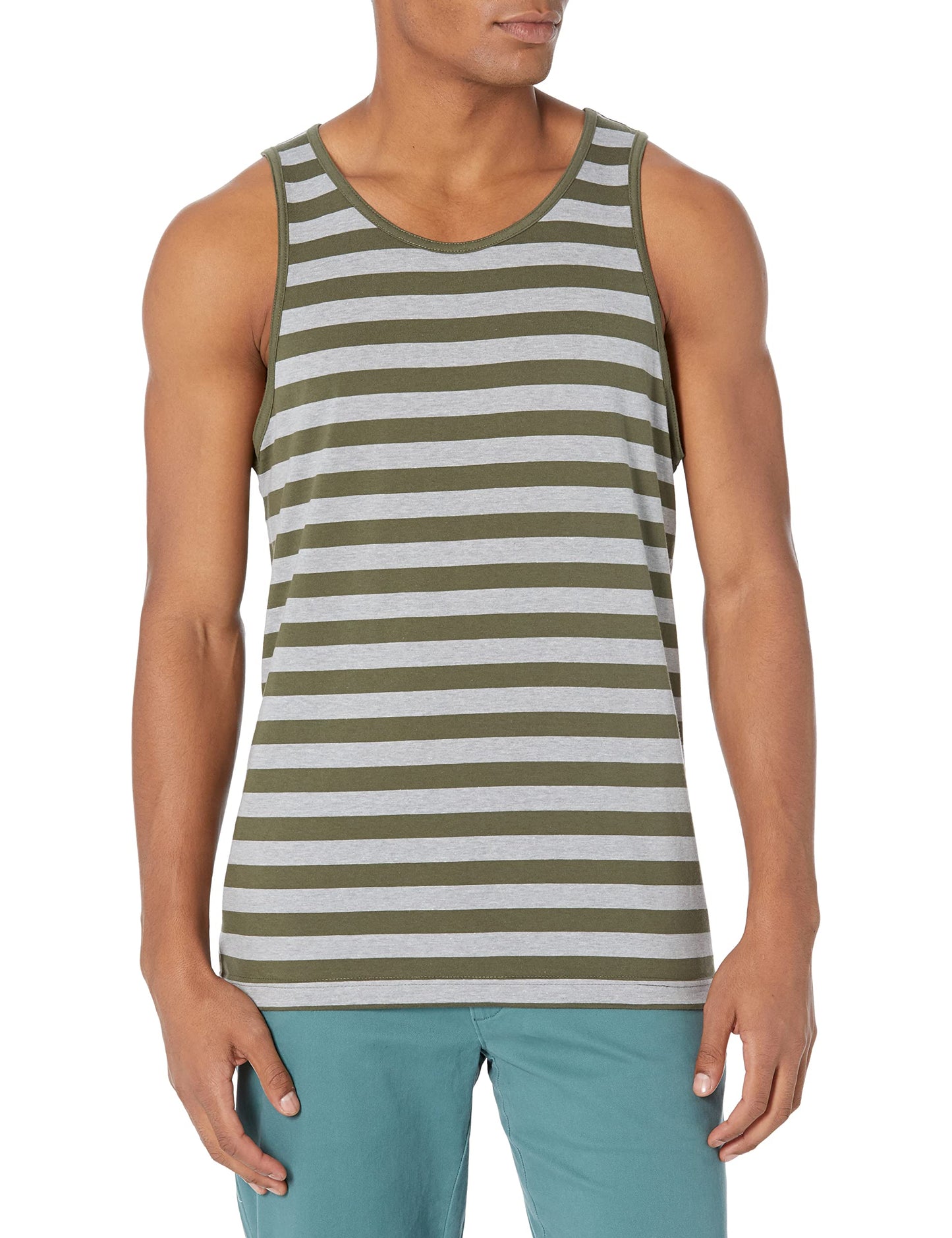 Amazon Essentials Men's Regular-Fit Sleeveless Tank Tops