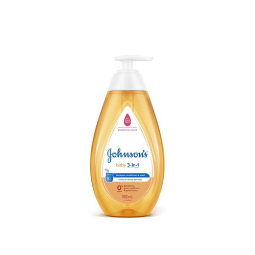 3-in-1 Hypoallergenic Gentle Tear-Free Conditioning Baby Shampoo & Cleansing Wash