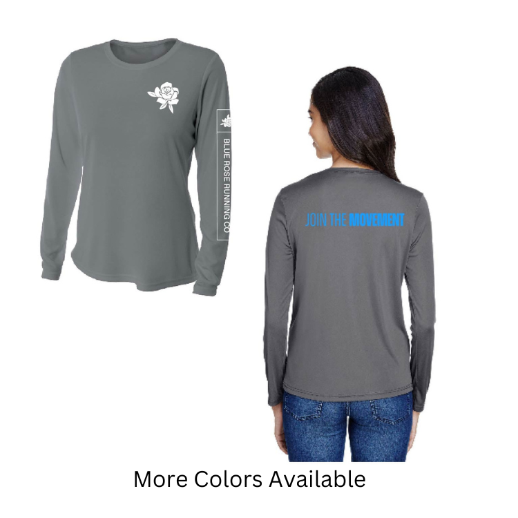 Blue Rose Running - Women's Cooling Performance Long Sleeve Tee (A4NW3002)