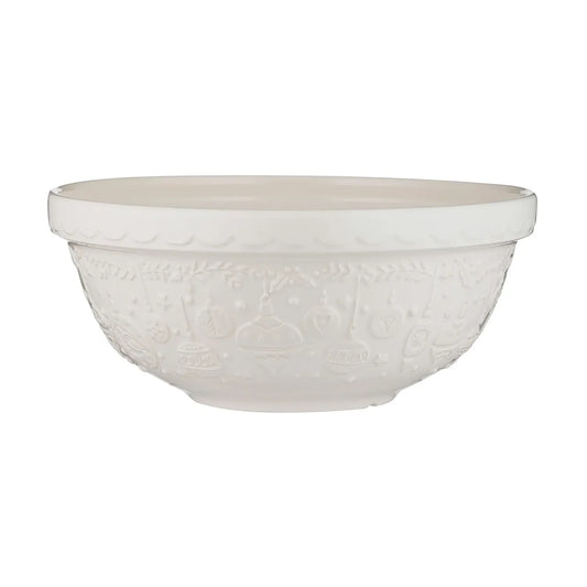 Mason Cash - Mixing Bowl S18 Deck the Halls, Cream