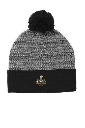 Bishop Fenwick Track & Field - Sport-Tek ® Heather Pom Pom Beanie - STC41