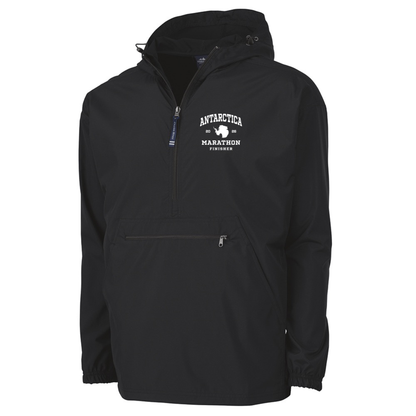 Antarctica Marathon Finisher 2026 - Pack-N-Go Pullover Jacket Black (9904)
