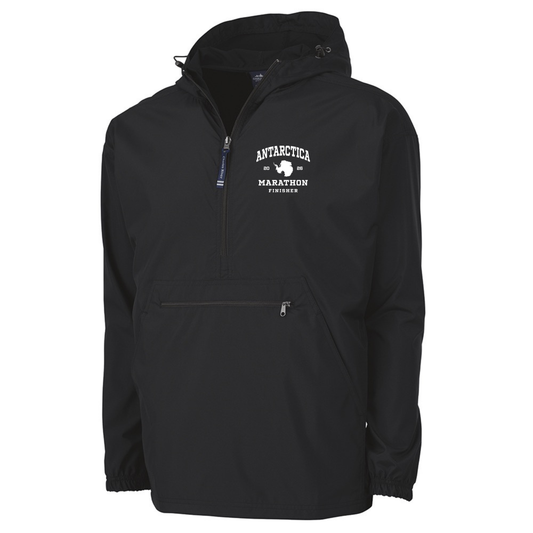 Antarctica Marathon Finisher 2026 - Pack-N-Go Pullover Jacket Black (9904)