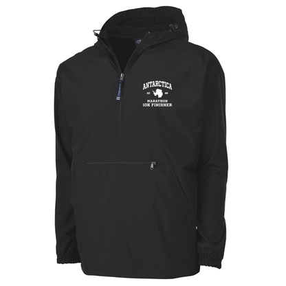 Antarctica Marathon Finisher 2026 - Pack-N-Go Pullover Jacket Black (9904)