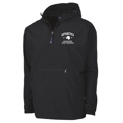 Antarctica Marathon Finisher 2026 - Pack-N-Go Pullover Jacket Black (9904)