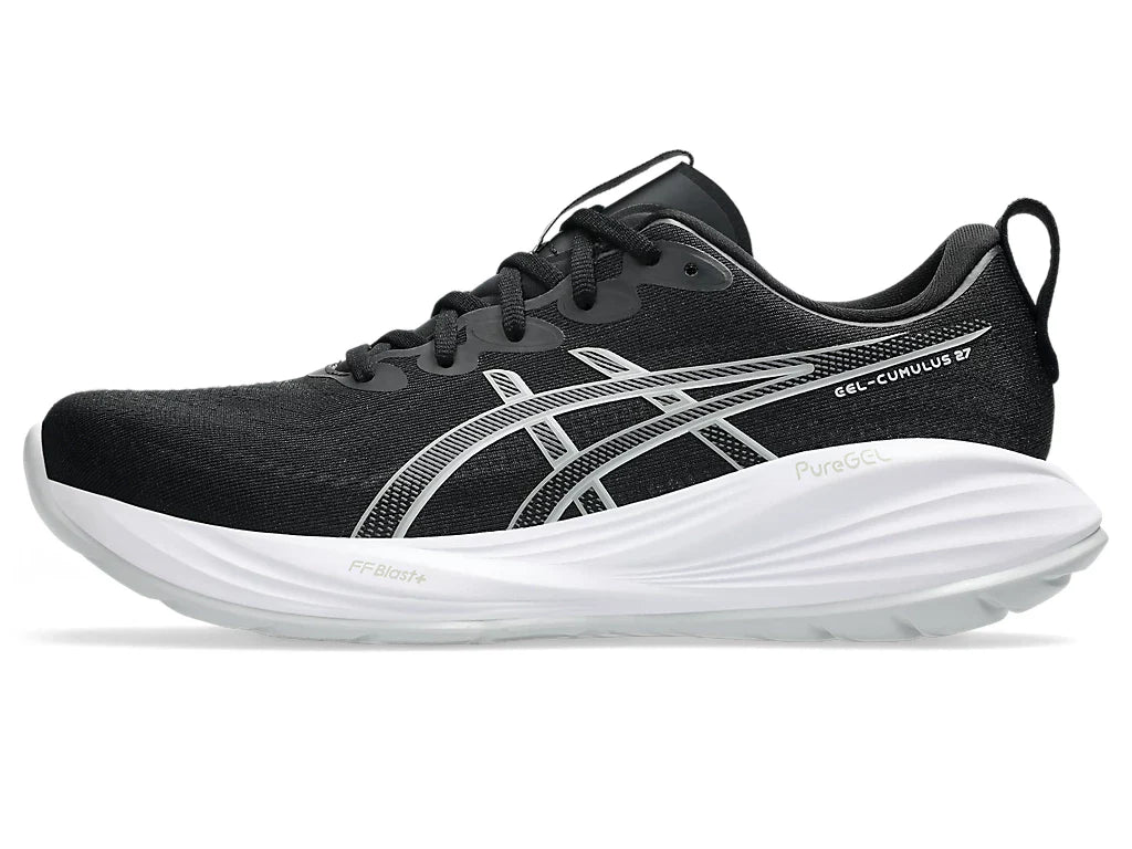 Asics Mens Gel Cumulus 27 - Black/Concrete (1011B960-002)