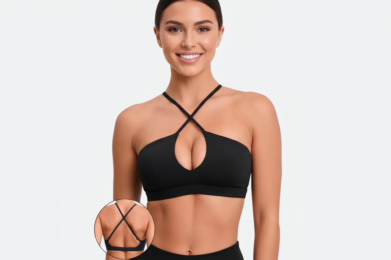 Cross Back Sports Bra