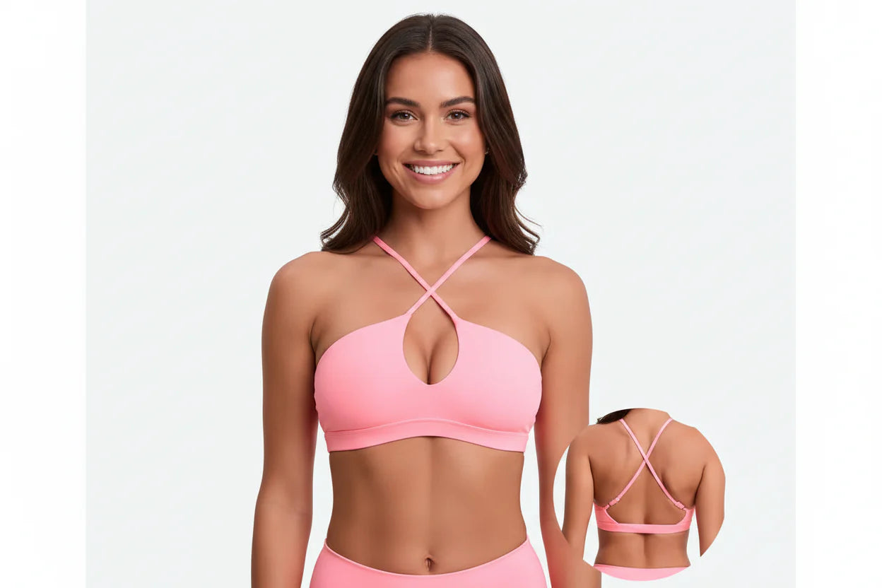 Cross Back Sports Bra