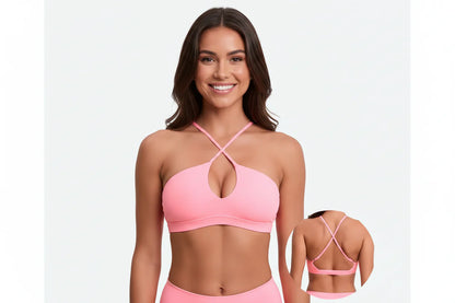 Cross Back Sports Bra