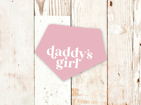 "Daddy's Girl" Dog Bandana