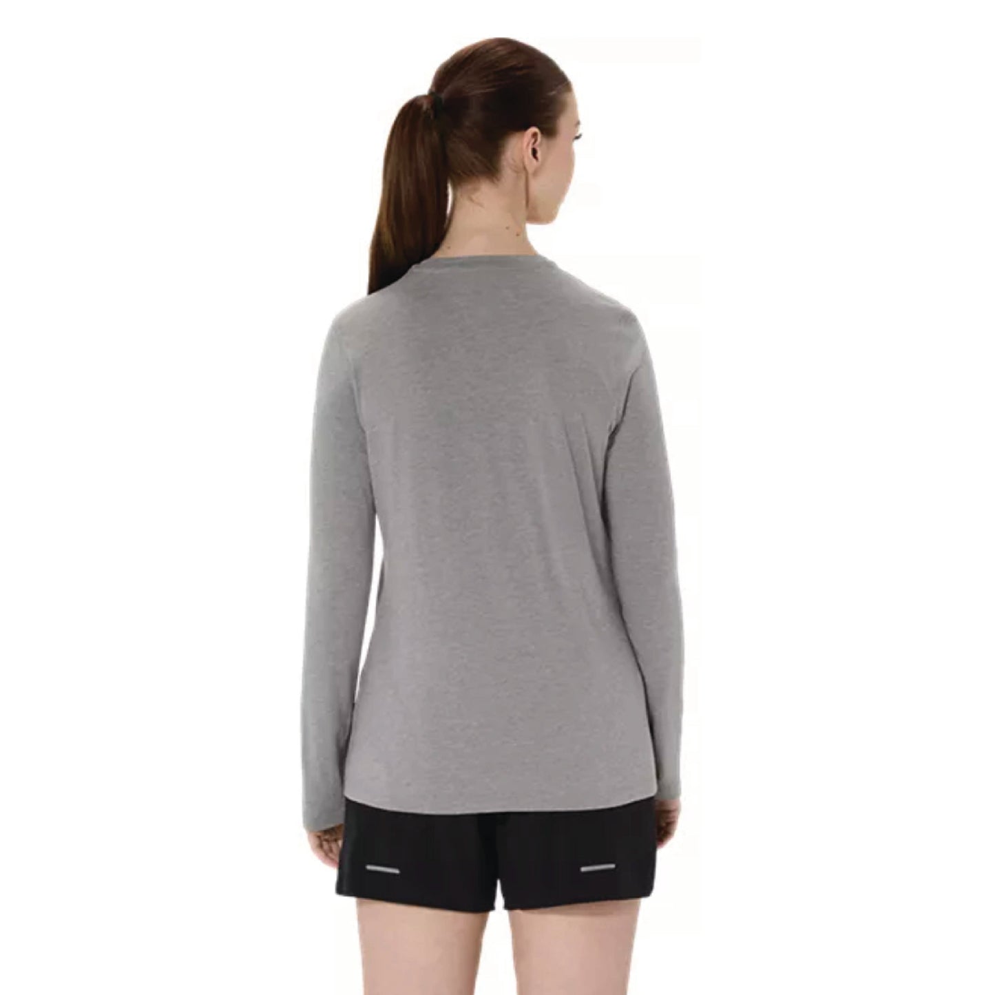 ASICS Falmouth Road Race 2026 - ASICS Women's PR Long Sleeve Triblend Tee Grey (2012D305) (FRR26-15)