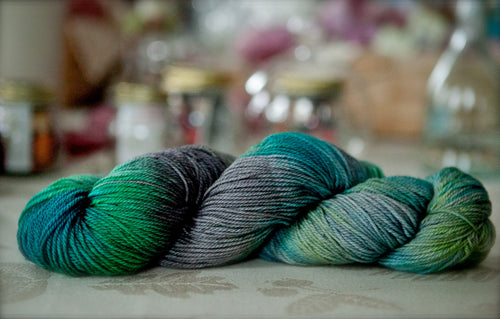 Glenhaven Cashmerino Fingering Rain Forest