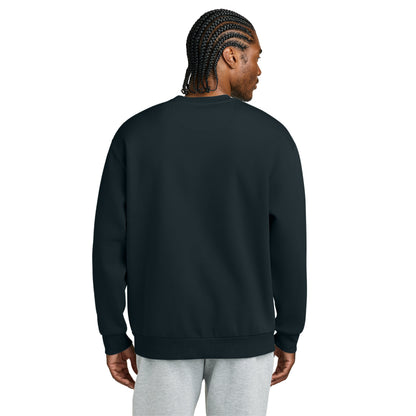 Boston 26.2 - Heavyweight Navy Blue Fleece Crew (DT6154) (HBM26-07)