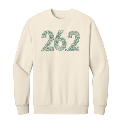 Boston 26.2 - Heavyweight Griege Fleece Crew (DT6154) (HBM26-07)