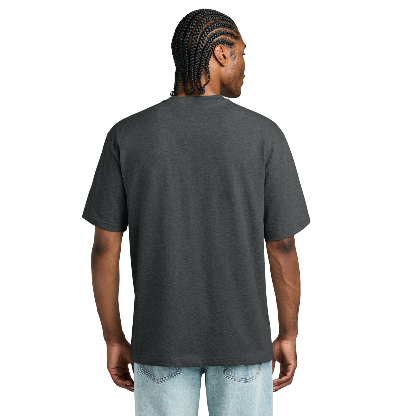 Boston 26.2 - Heavyweight Heathered Charcoal Tee (DT6065) (HBM26-13)
