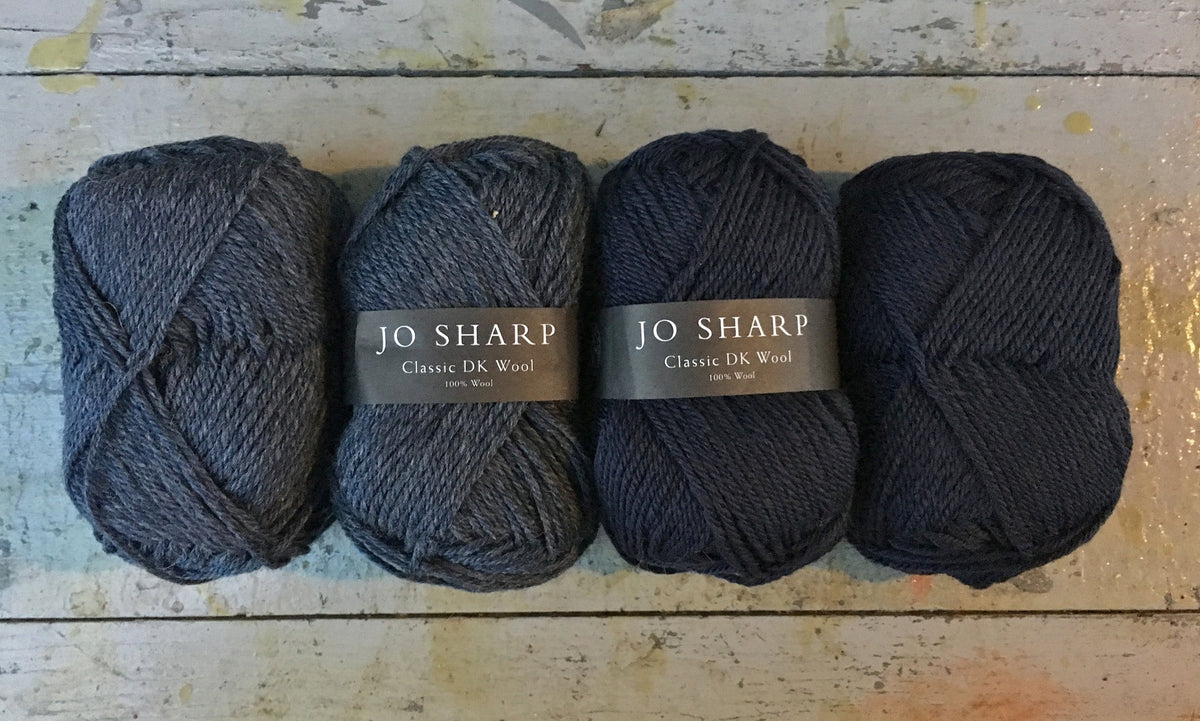 Jo Sharp DK Classic Wool : Ink & Navy