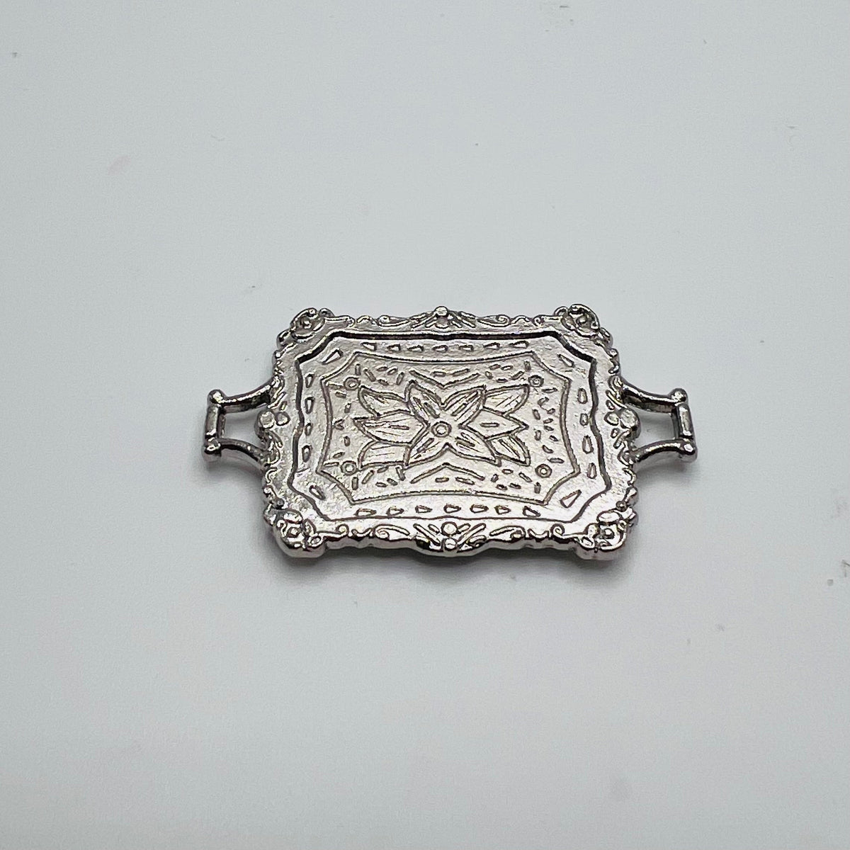 Metal Tray - 1/12 Scale Dollhouse Miniature