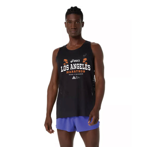 2026 ASICS Los Angeles Marathon FINISHER - ASICS Men's Metarun Singlet (2011D508-001) (LA26-33)