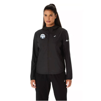 2026 ASICS Los Angeles Marathon FINISHER - ASICS Women's Silver Jacket Black (2012D148) (LA26-36)