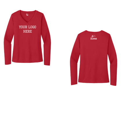 2026 Los Angeles Marathon Partners & Sponsors - Women's Long Sleeve Performance Tee (LST353LS)