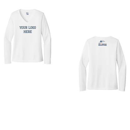 2026 Los Angeles Marathon Partners & Sponsors - Women's Long Sleeve Performance Tee (LST353LS)