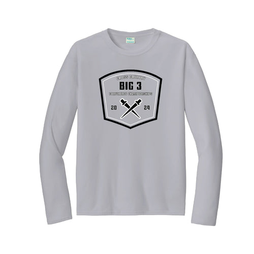 Big 3 Conference XC Championships - Port & Company® Long sleeve performance shirt (PC380LS)