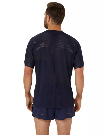 Asics Men's Falmouth Road Race 2024 Metarun Short Sleeve Top (2011C986-401) FRR17-24 (POS)