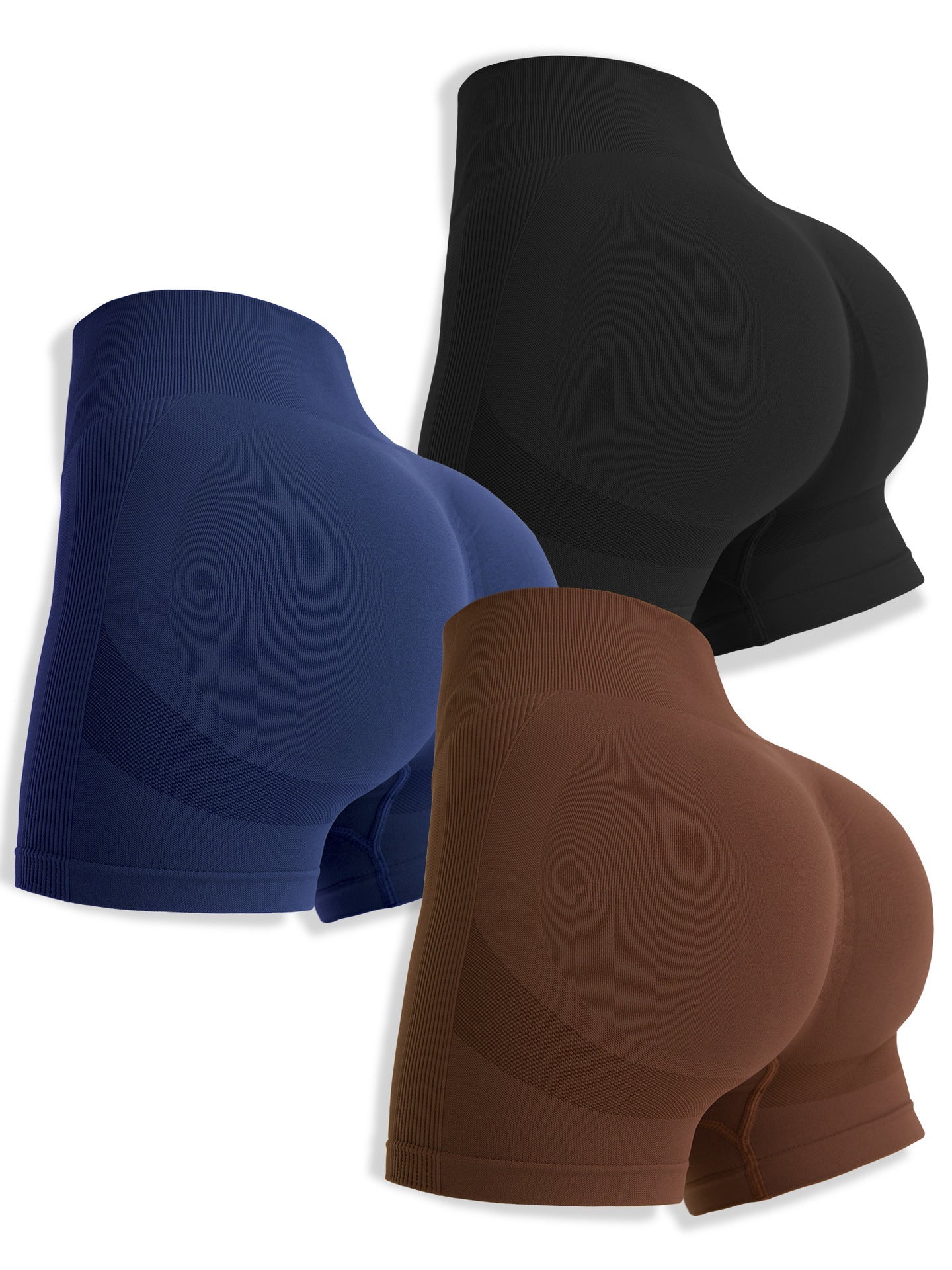 Seamless Quick-Drying Butt-Lifting Shorts for Women