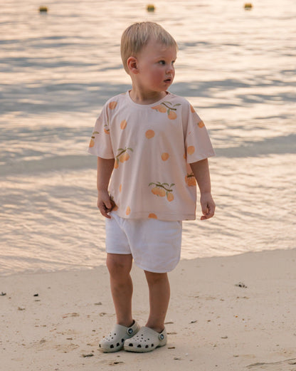 Apricot Print Tee