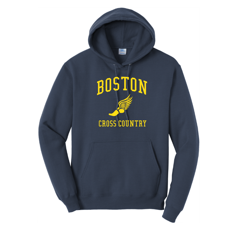Boston Latin Academy Cross Country - Men's Fleece Pullover Hooded Sweatshirt (PC78H)