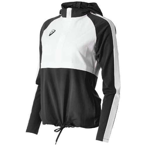 ASICS Women's Team Woven Track Jacket (Black/White) (2032A757.9001)