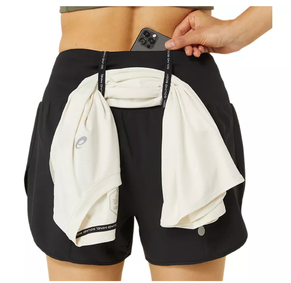 ASICS Women's Road 3.5" Short - Performance Black (2012C965)