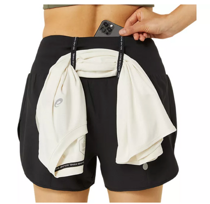 ASICS Women's Road 3.5" Short - Performance Black (2012C965)