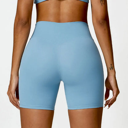 High Waist Push Up Gym Workout Shorts