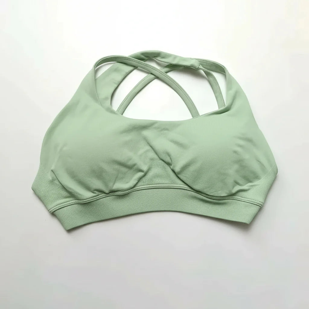 Impact Asymmetric Sports Bra Gym Top