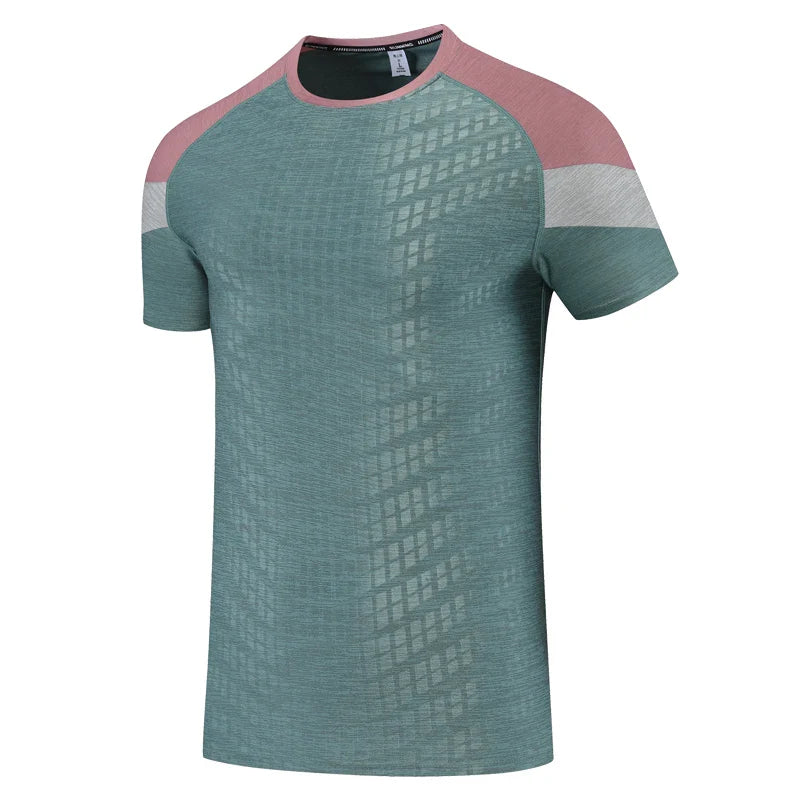 Mens Gym Fast Dry Breathable T-Shirt