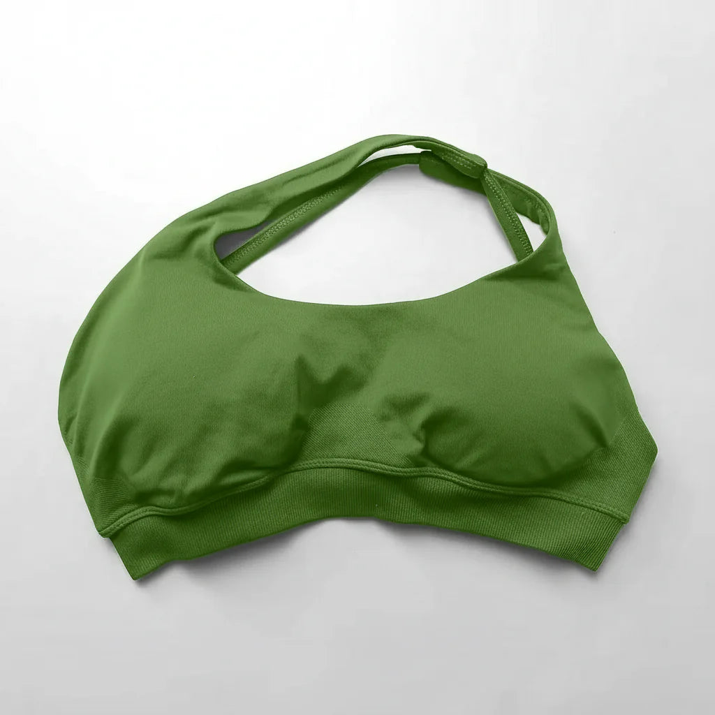 Impact Asymmetric Sports Bra Gym Top