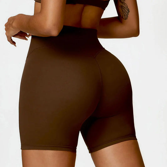 High Waist Push Up Gym Workout Shorts